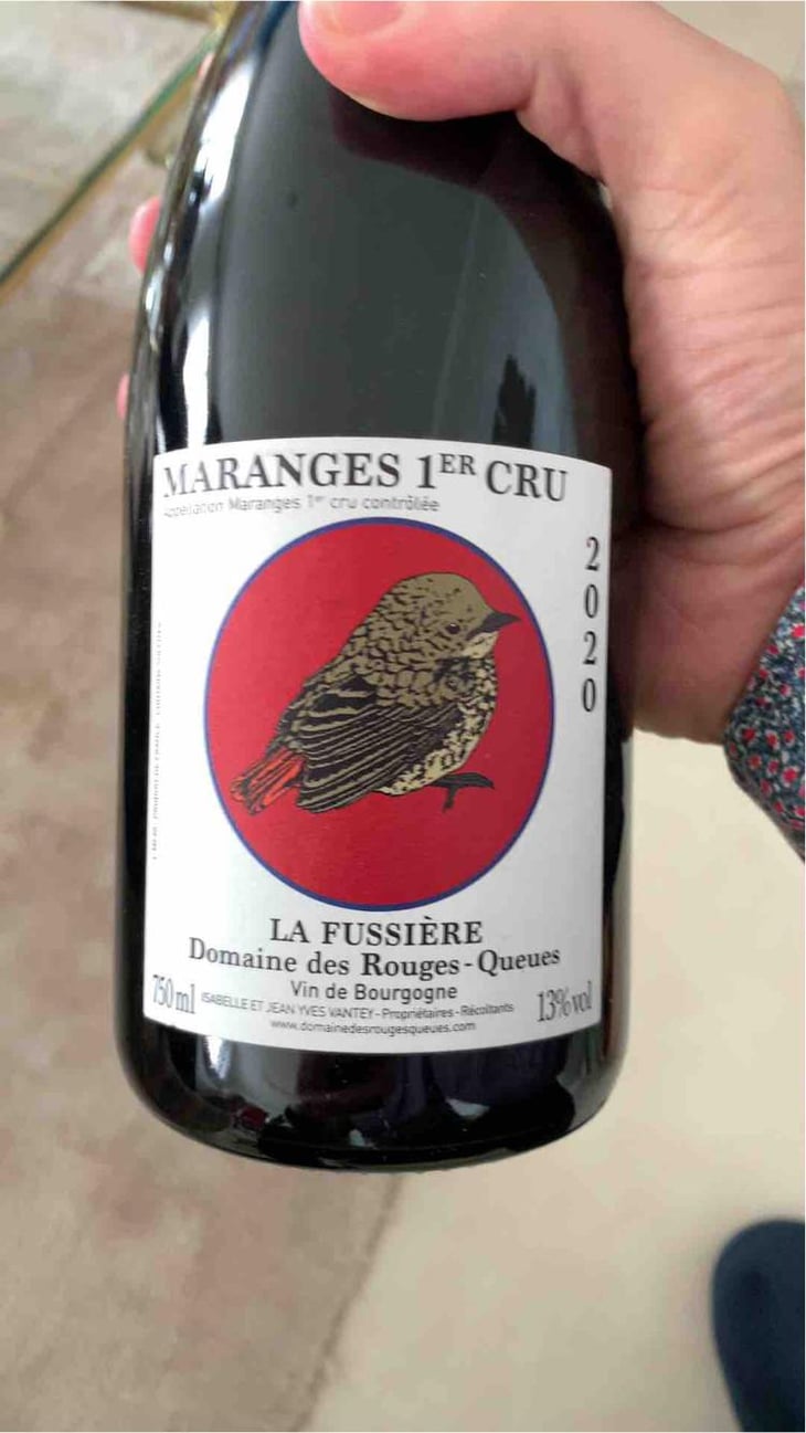 Maranges 1er Cru La Fussière - Domaine des Rouges-Queues - Isabelle & Jean-Yves Vantey 