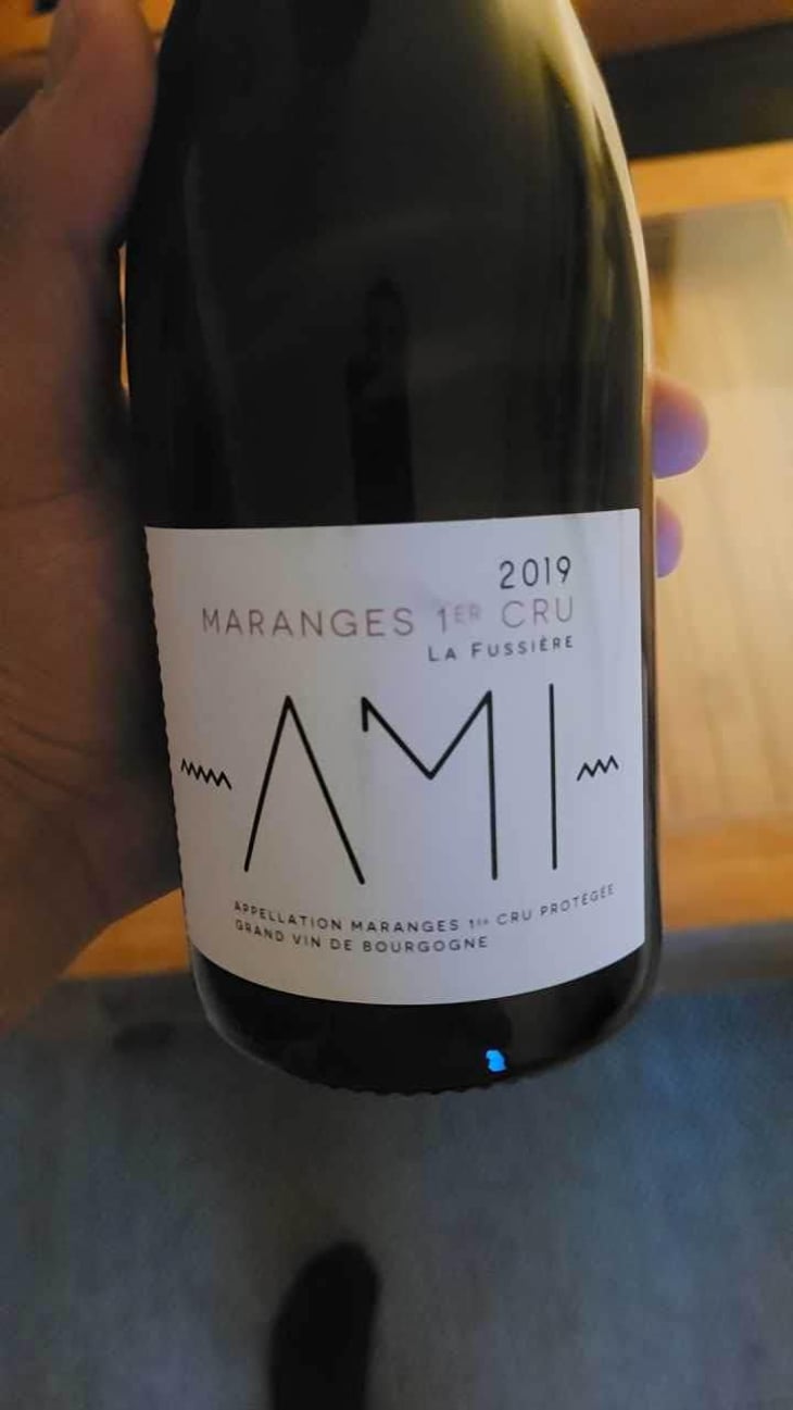 Maranges 1er Cru "La Fussière" - Domaine Ami - Paul Marchand-Perarnau & Willy Roulendes -2018