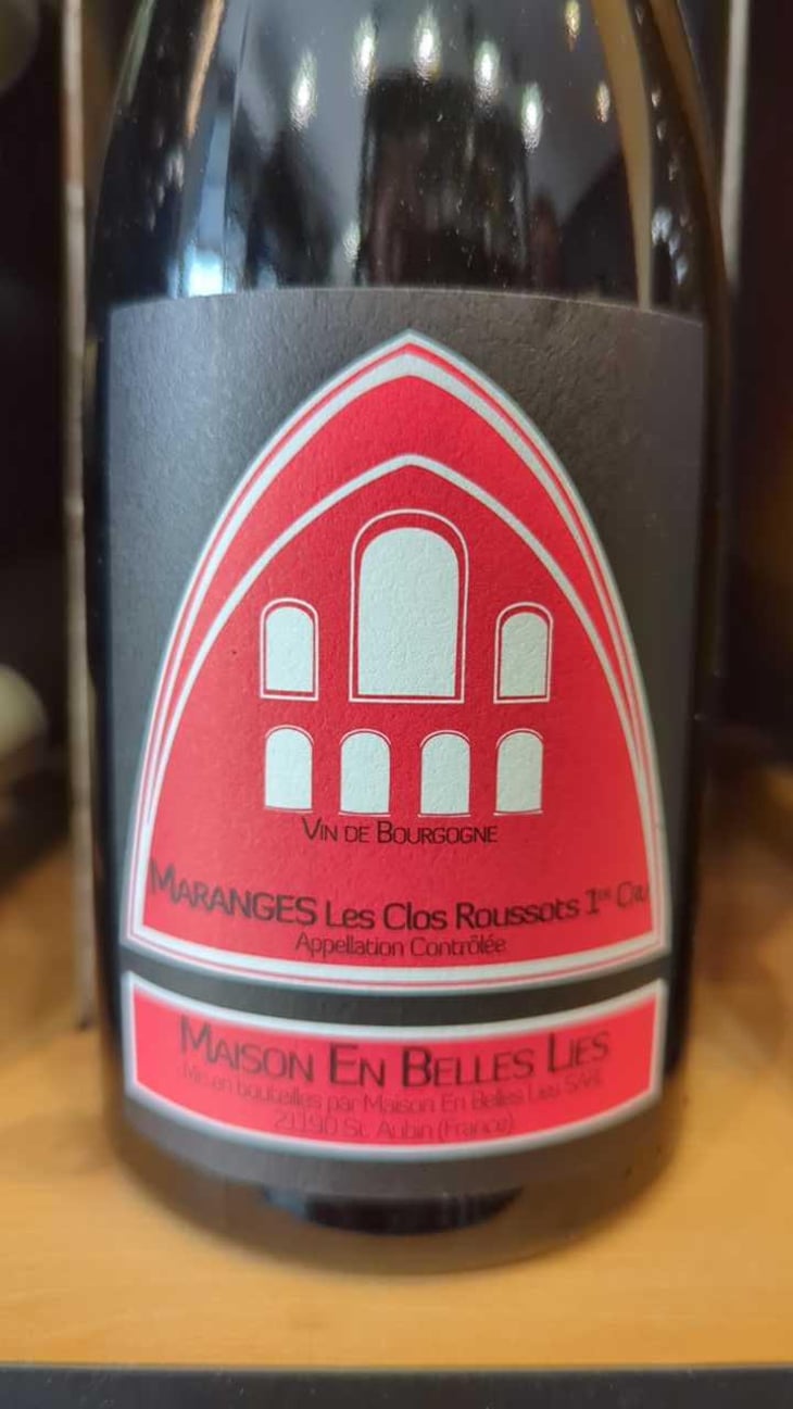 Maranges Les Clos Roussots 1er Cru - Maison en Belles Lies - Pierre Fenals 