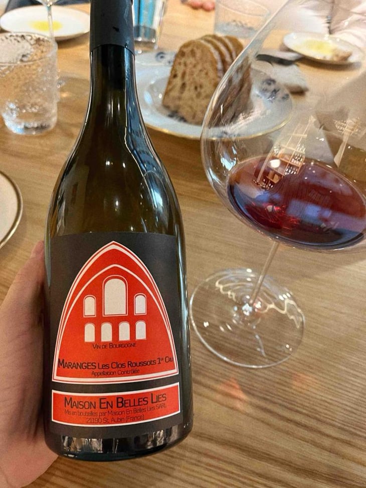 Maranges Les Clos Roussots 1er Cru - Maison en Belles Lies - Pierre Fenals 