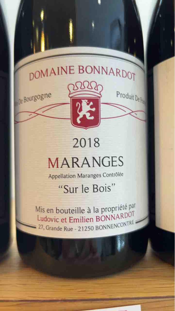 Sur Le Bois - Domaine Bonnardot - Antoine, Ludovic & Emilien Bonnardot 