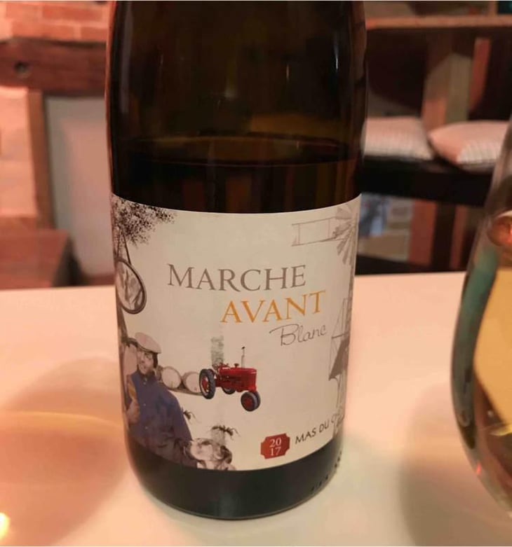Marche Avant blanc - Mas du Chêne - Emmanuelle Delon & Luc Vignal 