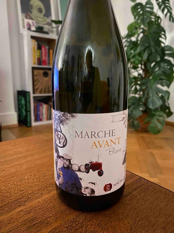 Marche Avant blanc - Mas du Chêne - Emmanuelle Delon & Luc Vignal 