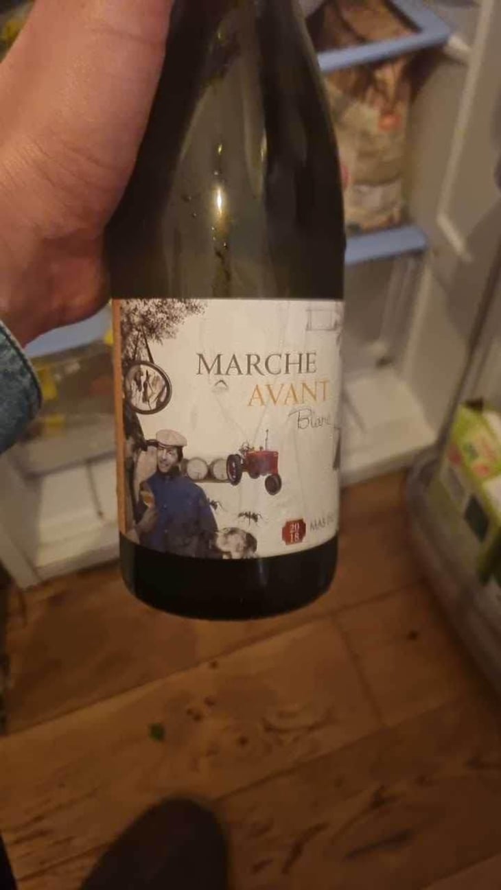Marche Avant blanc - Mas du Chêne - Emmanuelle Delon & Luc Vignal 
