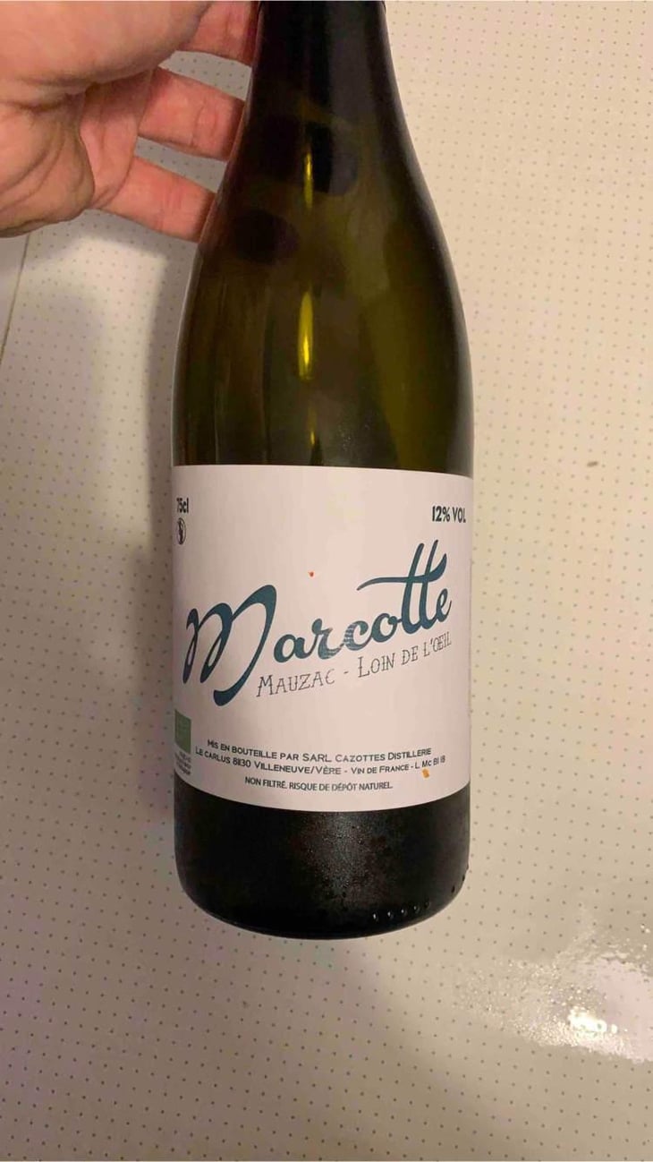 Marcotte (blanc) - Distillerie et Domaine Cazottes - Laurent Cazottes 