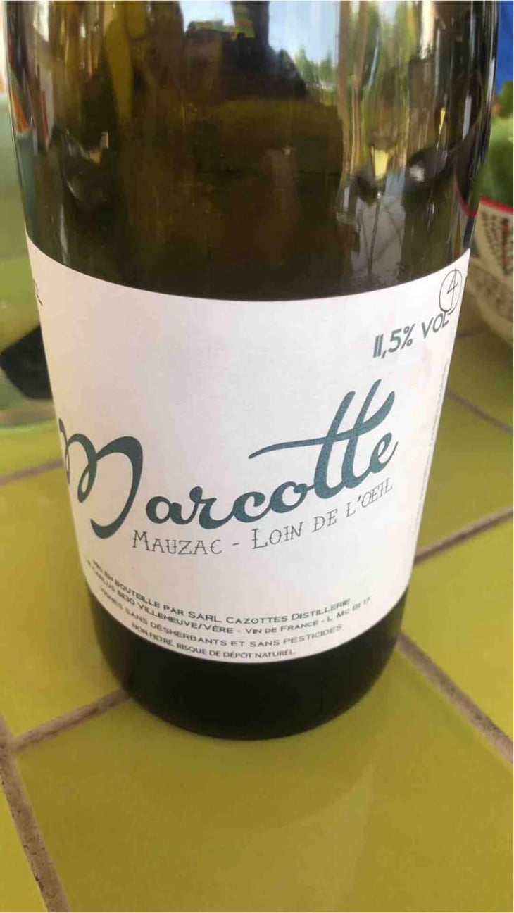 Marcotte (blanc) - Distillerie et Domaine Cazottes - Laurent Cazottes 