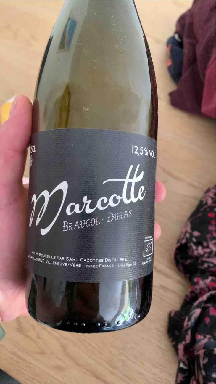 Marcotte (rouge) - Distillerie et Domaine Cazottes - Laurent Cazottes 