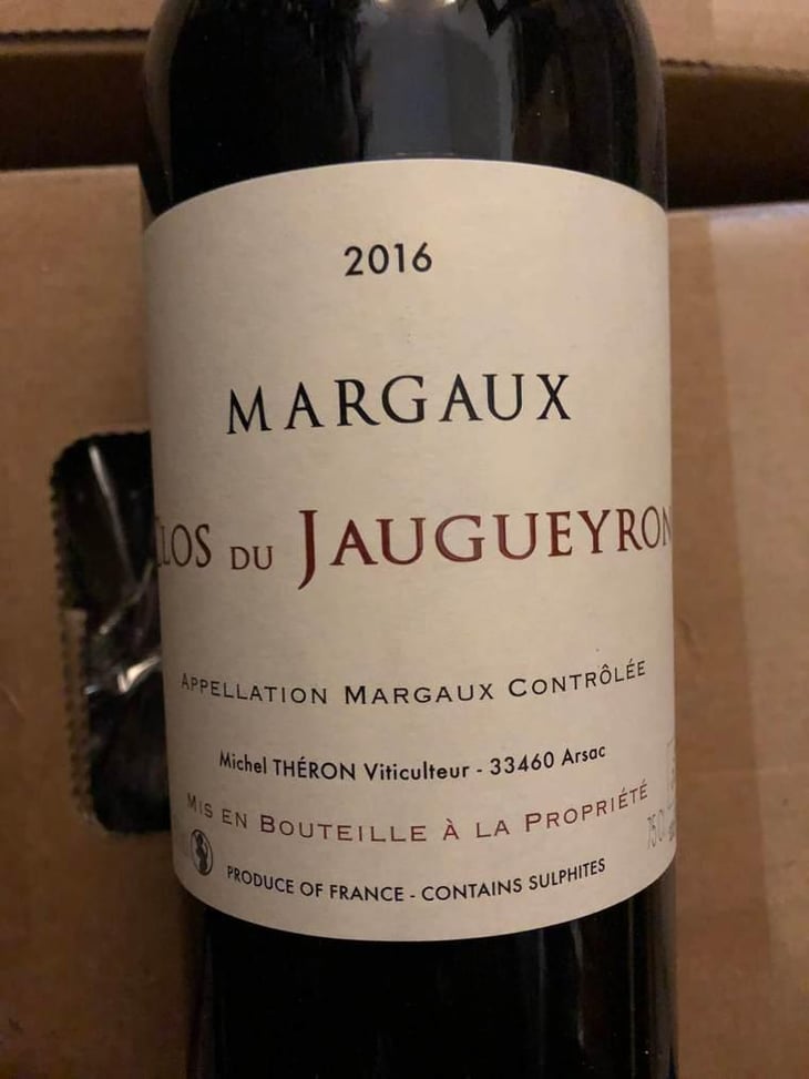 Margaux - Clos Du Jaugeyron - Michel Théron & Stéphanie Destruhaut 