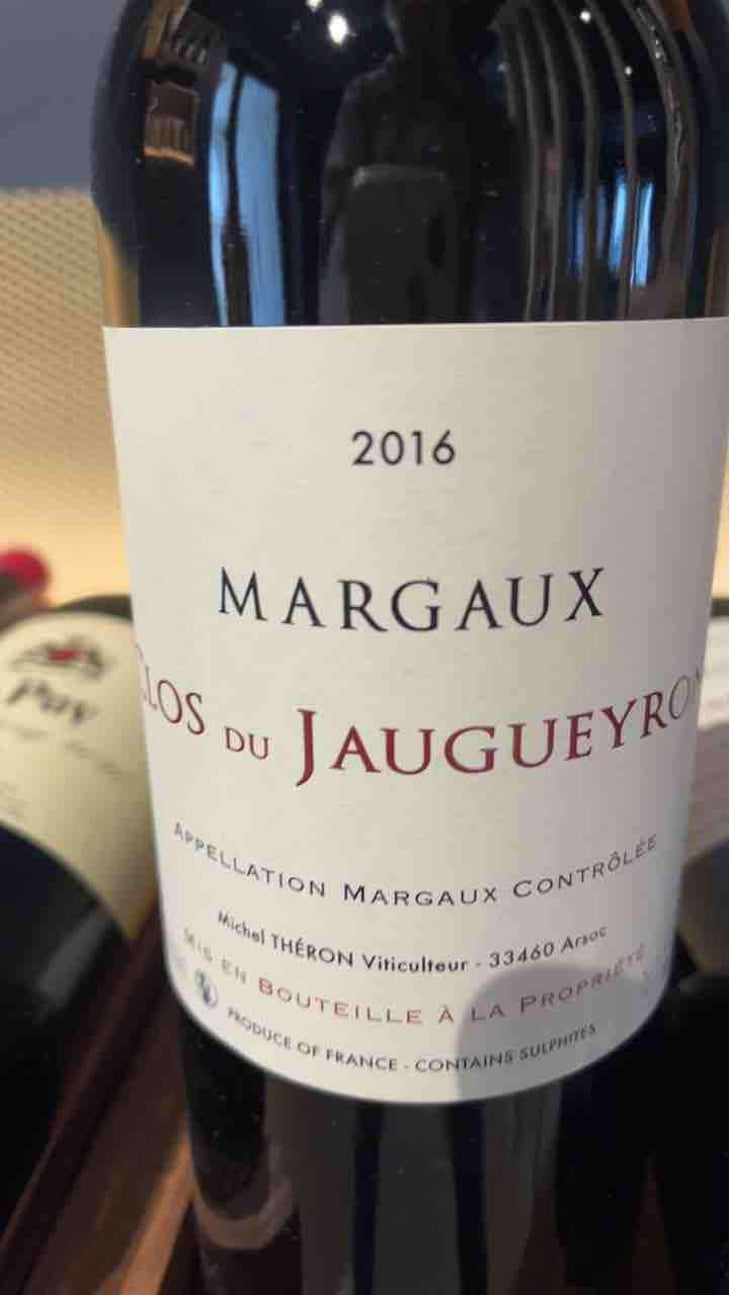 Margaux - Clos Du Jaugeyron - Michel Théron & Stéphanie Destruhaut 