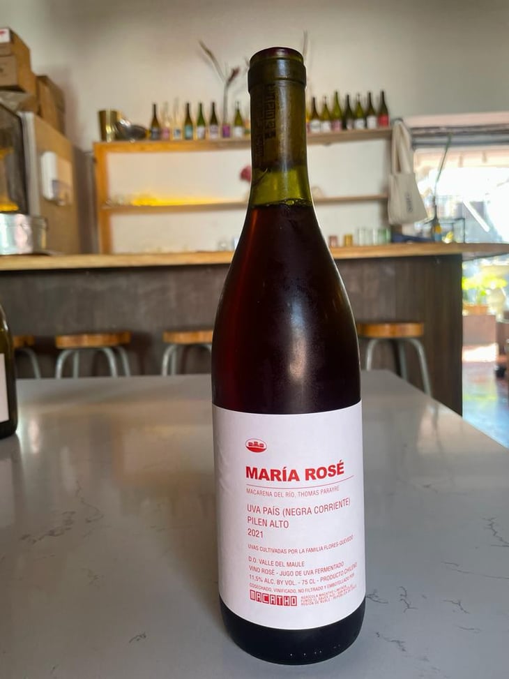 Maria Rosé - Agricola Macatho - Macarena Del Rio & Thomas Parayre 