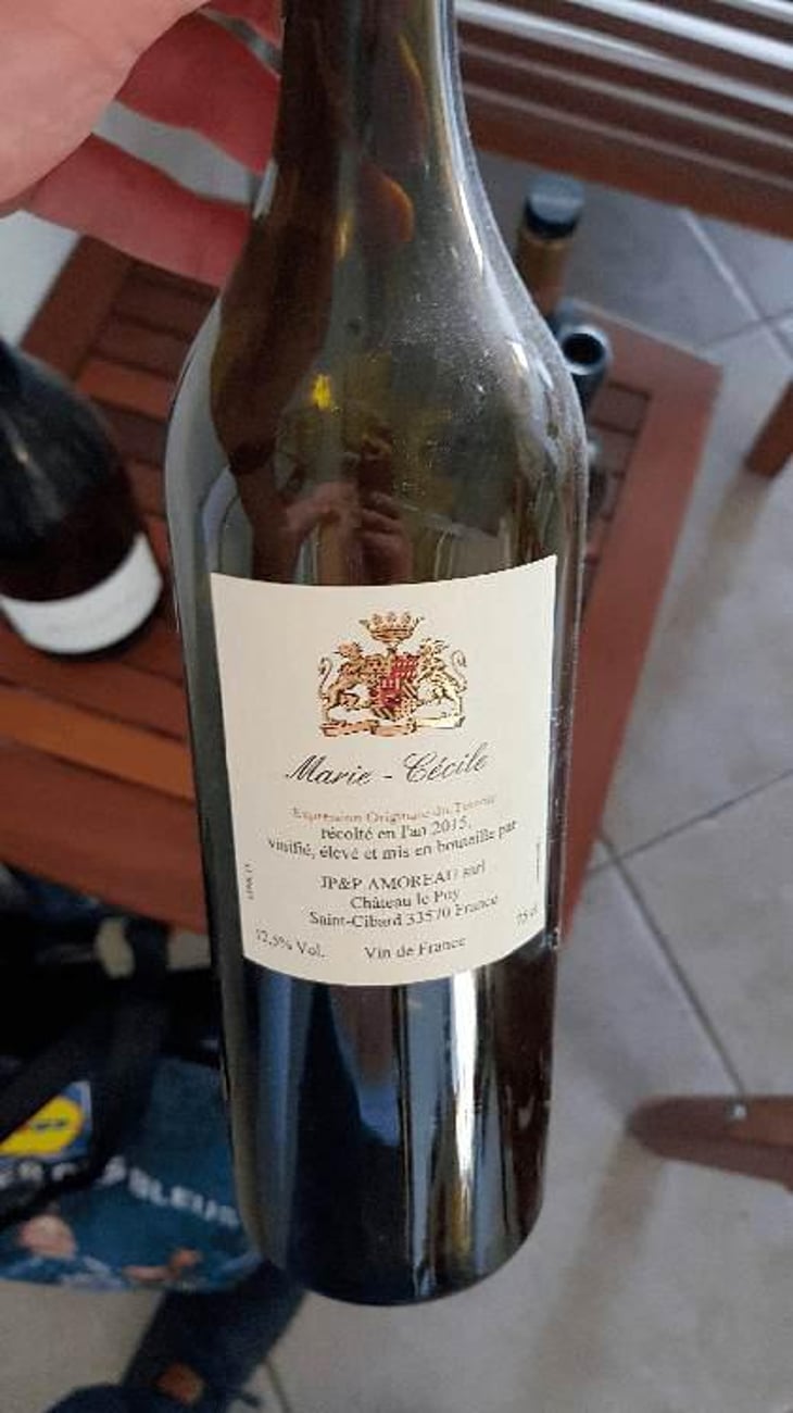 Marie-Cécile - Château le Puy - Jean-Pierre & Pascal Amoreau 