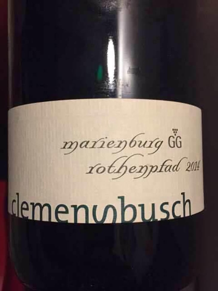 Marienburg Rothenpfad GG - Weingut Clemens Busch - Clemens & Rita Busch 