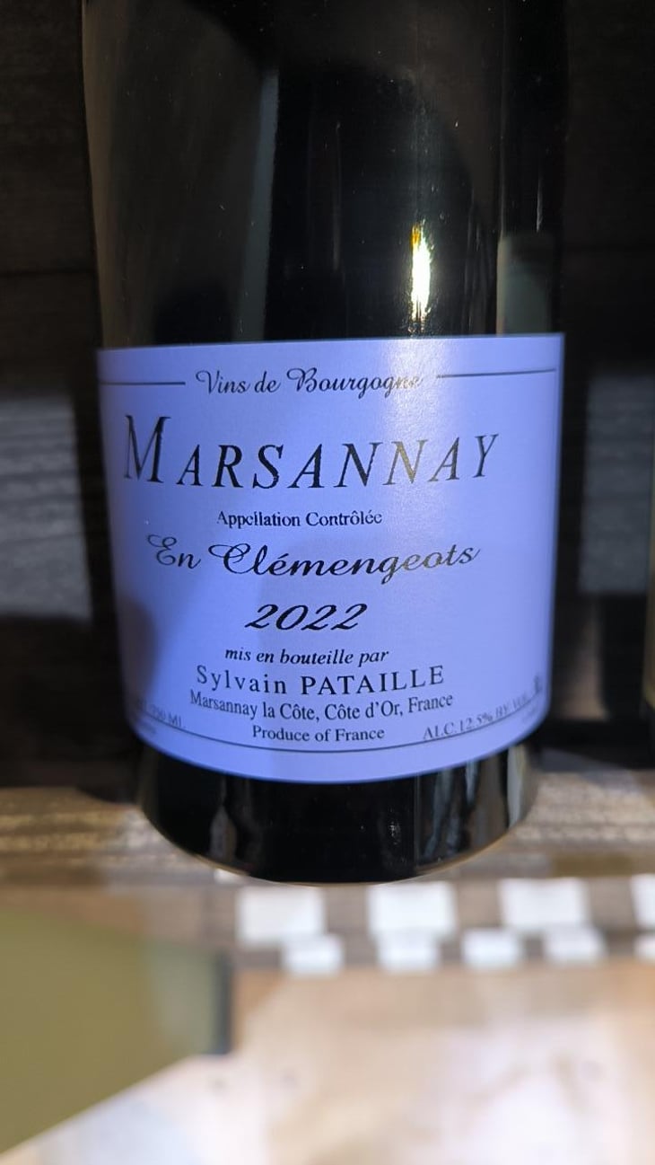 Marsannay "En Clemengeots" - Sylvain Pataille - Sylvain Pataille -2021