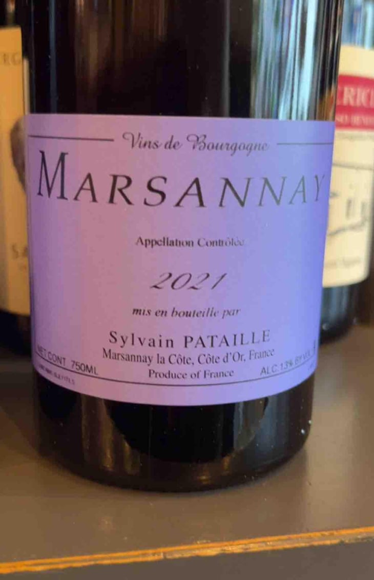 Marsannay Rouge - Sylvain Pataille - Sylvain Pataille -2018