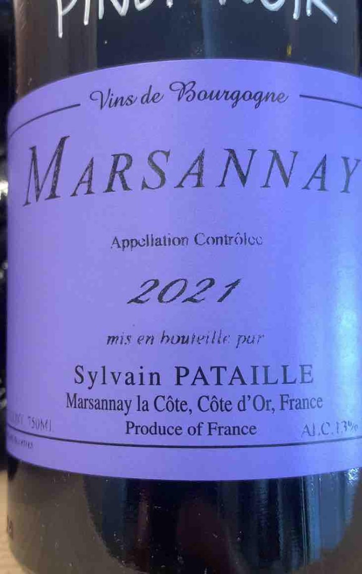 Marsannay Rouge - Sylvain Pataille - Sylvain Pataille -2018