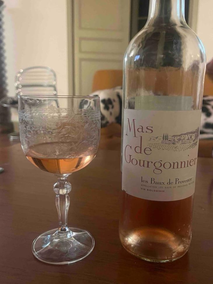 Mas De Gourgonnier Les Baux De Provence Rosé - Mas De Gourgonnier - Luc , Eve et Frédéric Cartier -2024