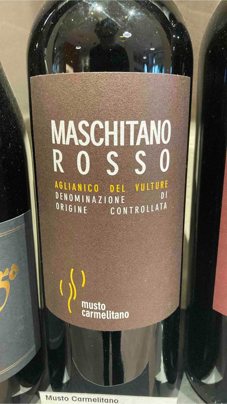 Maschitano rosso - Elisabetta & Luigi Carmelitano - Musto Carmelitano Azienda Agricola 