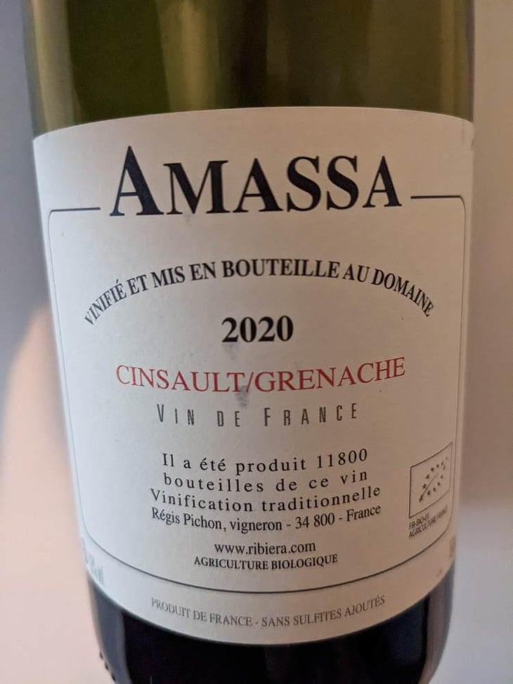 Amassa - Domaine Ribiera - Christine & Régis Pichon 