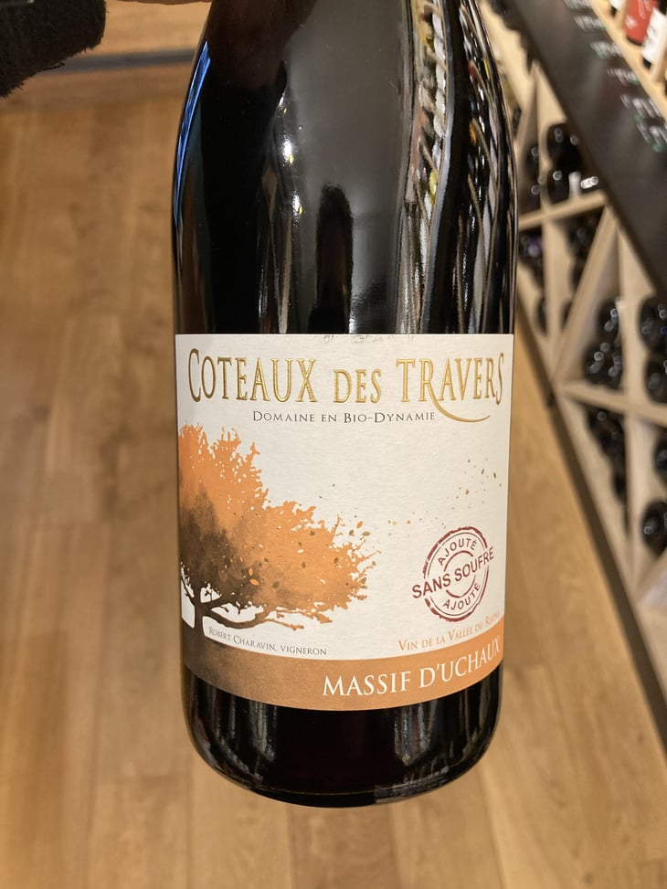 Massif d'Uchaux - Coteaux Des Travers - Robert, Marine & Paul Charavin -2022