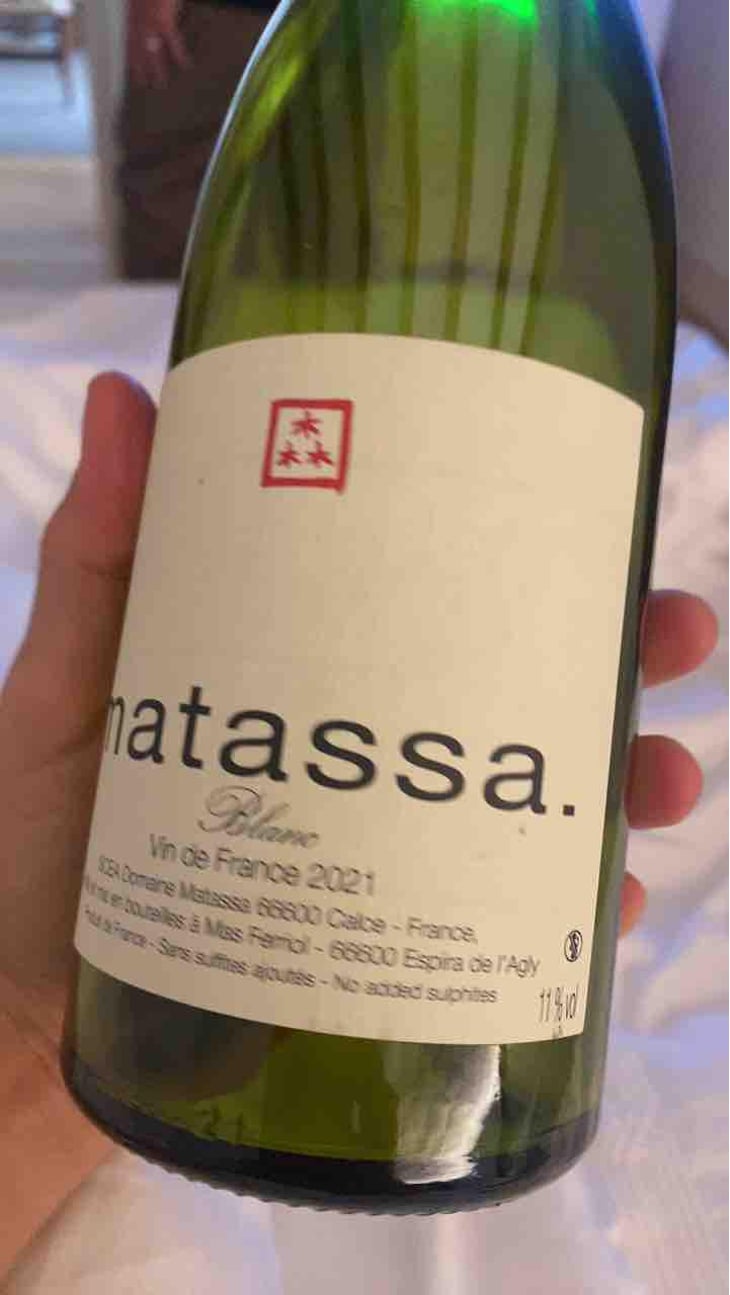 Matassa Blanc - Domaine Matassa - Tom Lubbe 
