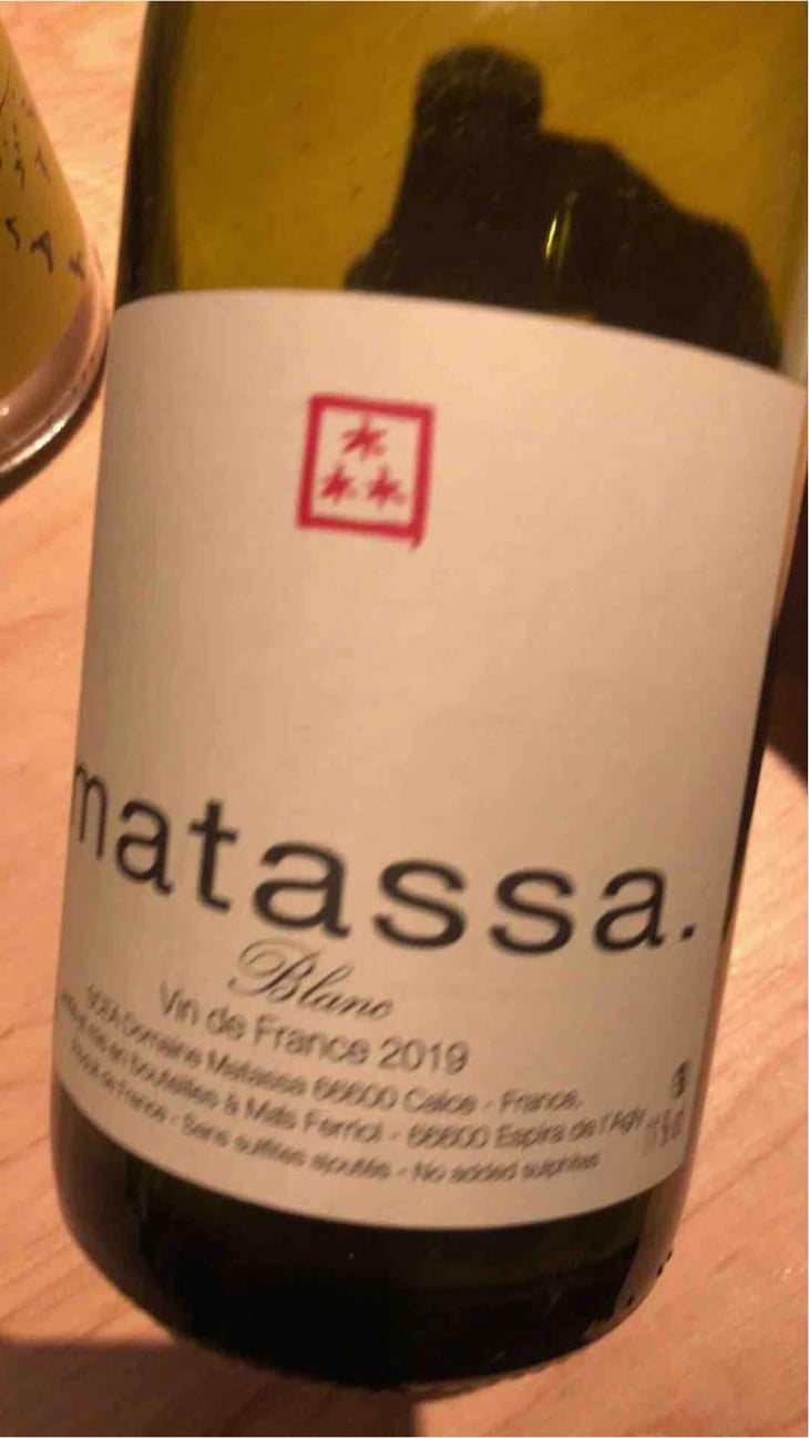 Matassa Blanc - Domaine Matassa - Tom Lubbe 