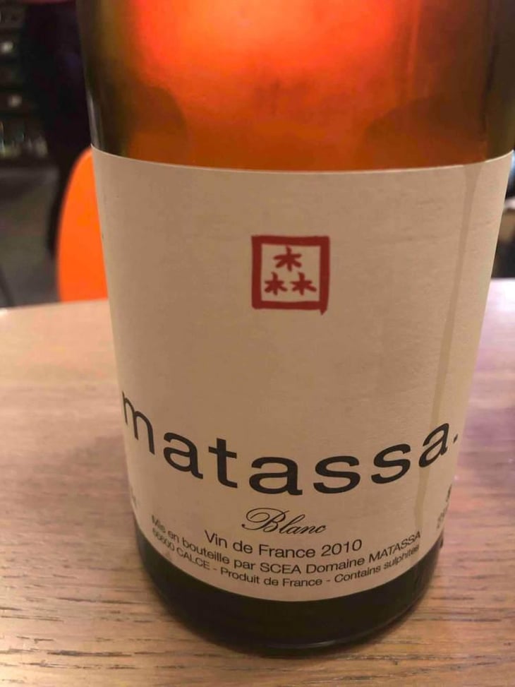 Matassa Blanc - Domaine Matassa - Tom Lubbe 