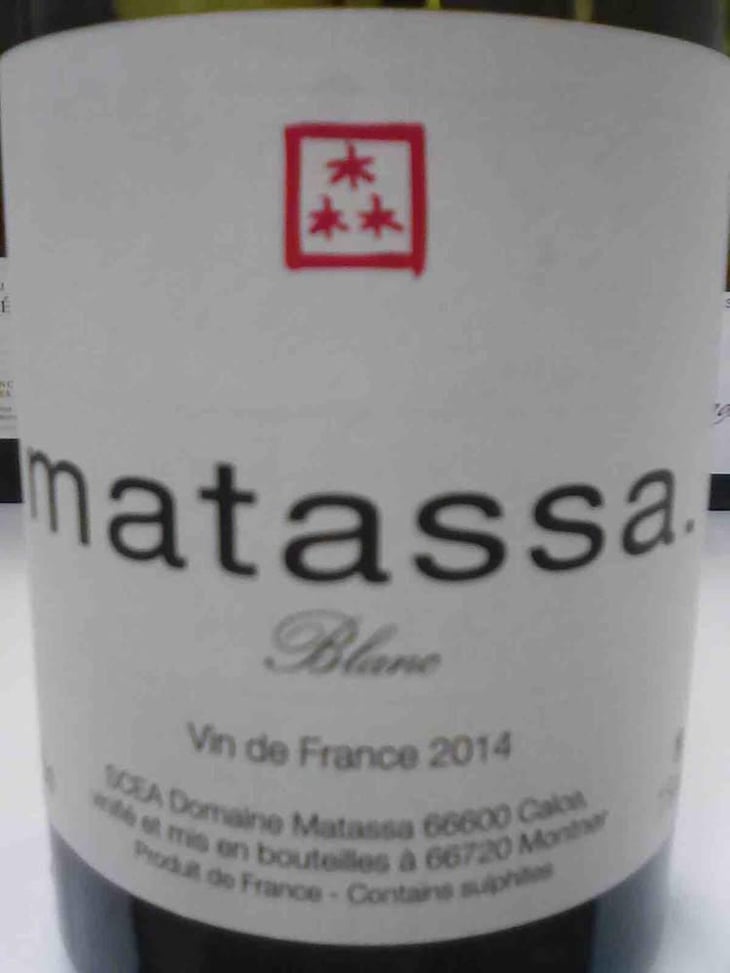 Matassa Blanc - Domaine Matassa - Tom Lubbe 