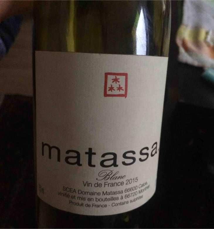 Matassa Blanc - Domaine Matassa - Tom Lubbe 