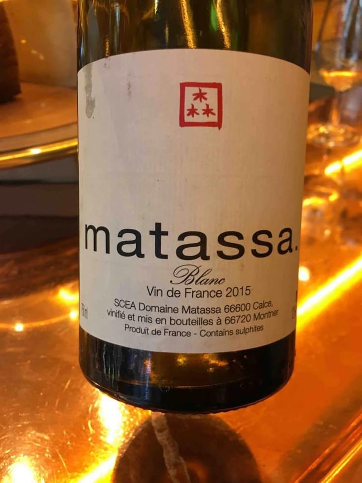 Matassa Blanc - Domaine Matassa - Tom Lubbe 