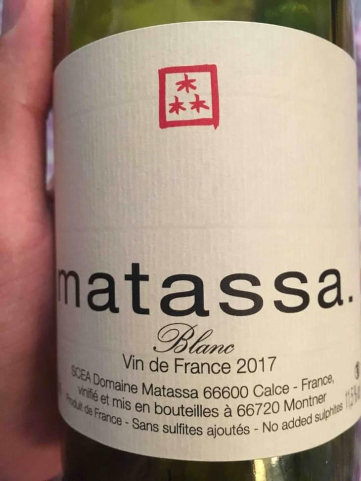 Matassa Blanc - Domaine Matassa - Tom Lubbe 
