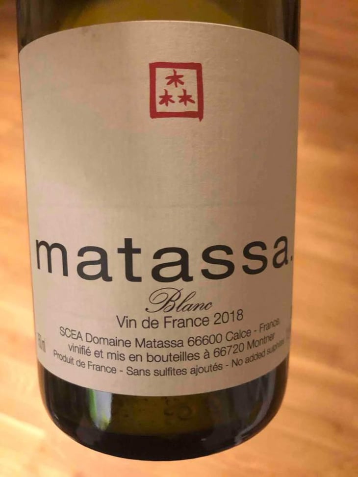Matassa Blanc - Domaine Matassa - Tom Lubbe 
