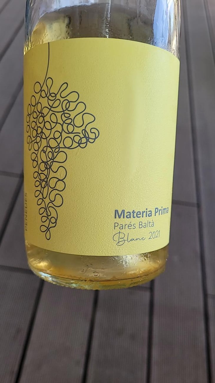 Materia Prima Blanc - Pares Balta - Familia Cusiné -2021