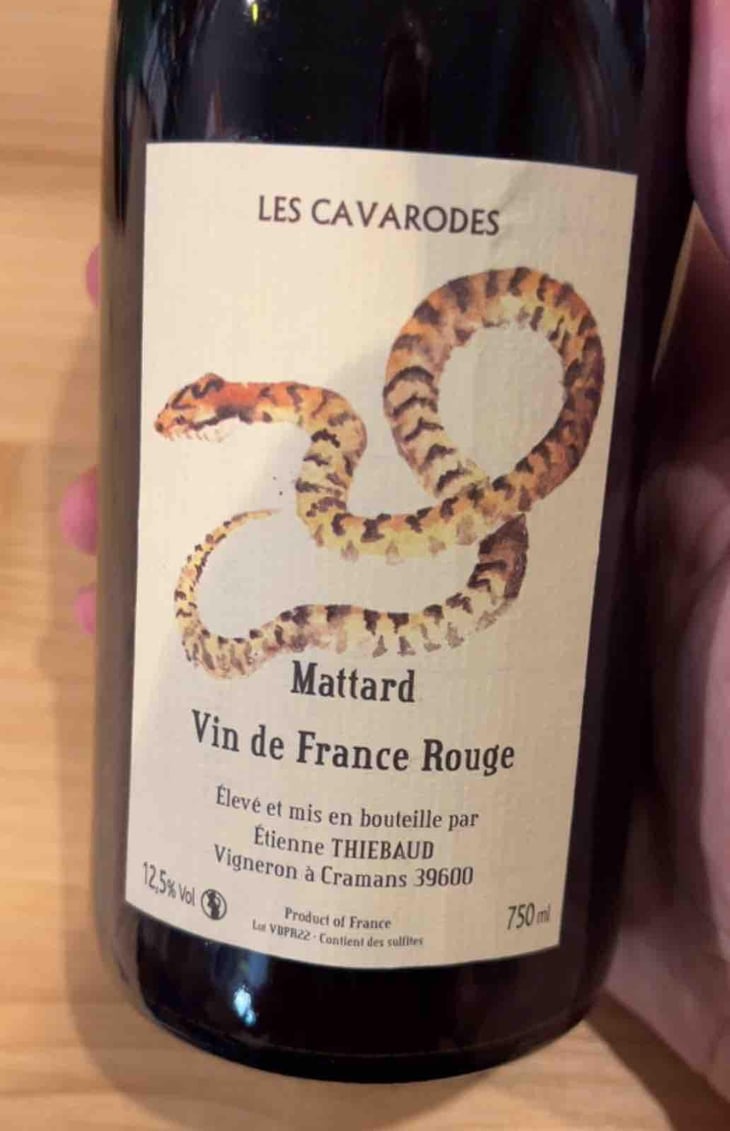 Mattard - Domaine des Cavarodes - Etienne Thiebaud 