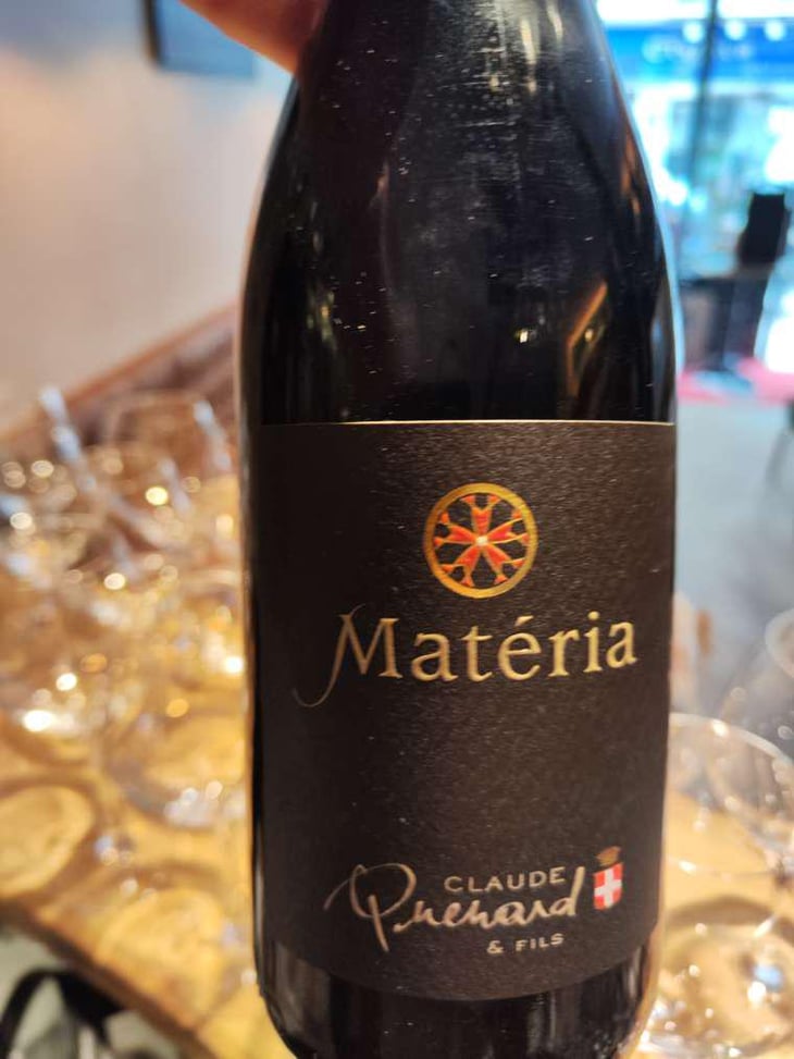 Materia - Claude Quenard et Fils - Claude Quenard & Fils -2018