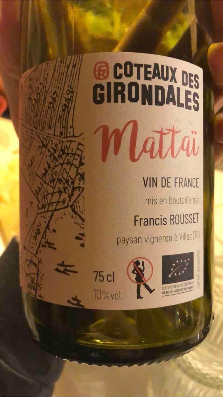 Mattaï - Coteaux des Girondales - Francis Rousset 