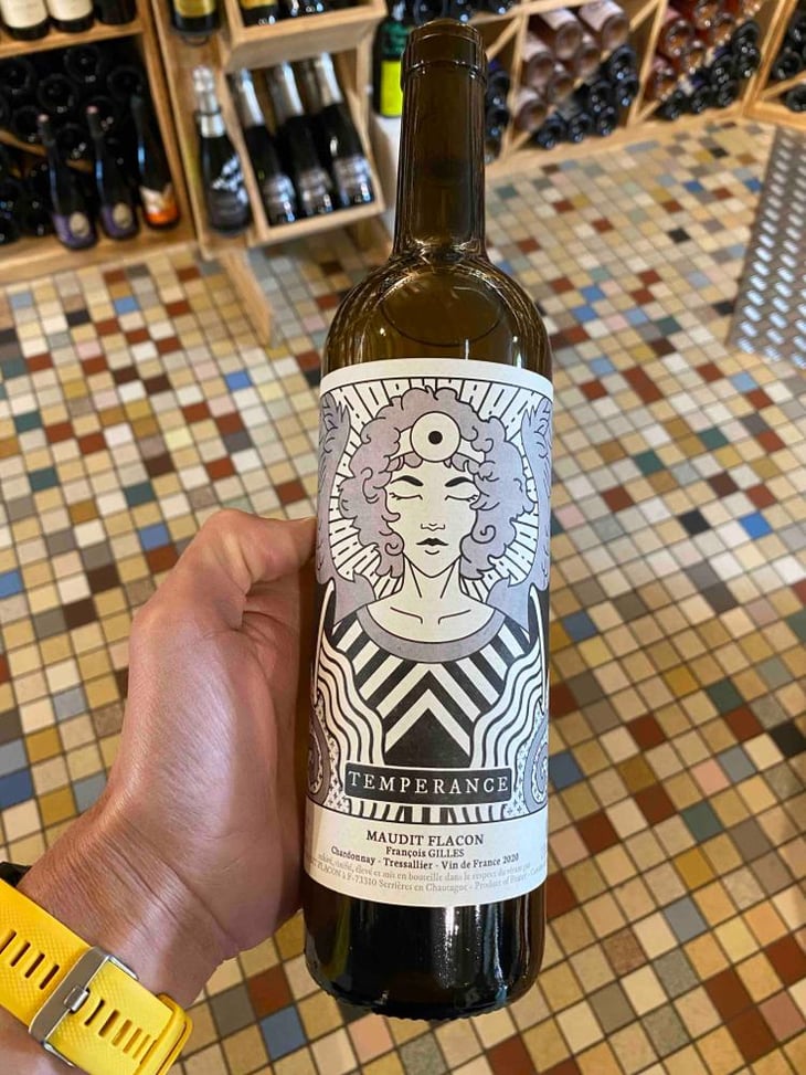 Maudit Flacon "Tempérance" - Domaine des Fables - François Gilles 