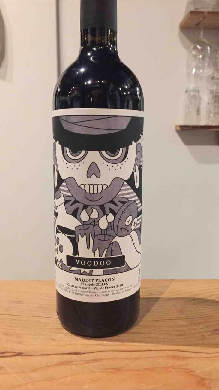 Maudit Flacon "Voodoo" - Domaine des Fables - François Gilles 