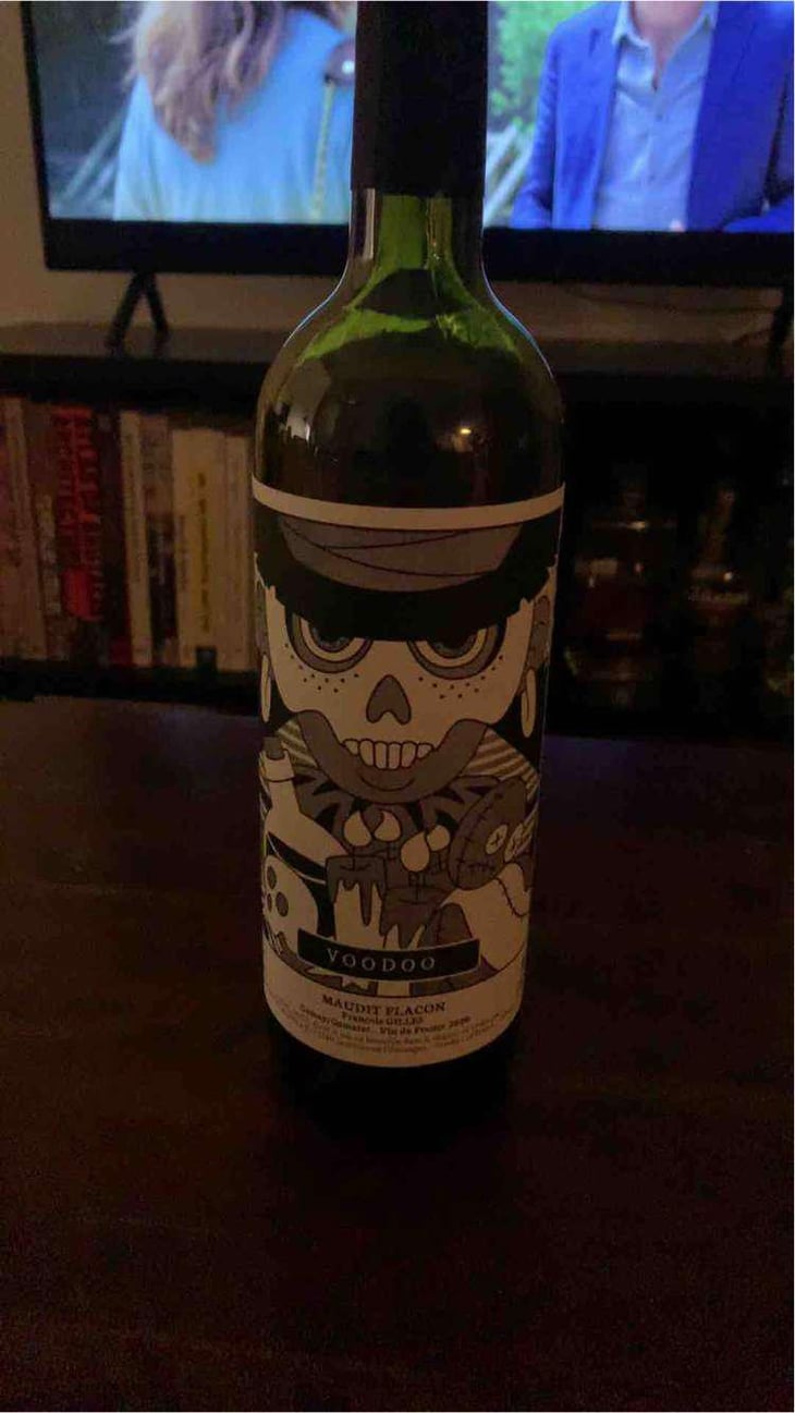 Maudit Flacon "Voodoo" - Domaine des Fables - François Gilles 