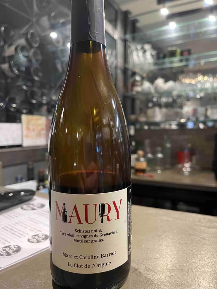 Maury - Clot de l'Origine - Marc & Caroline Barriot 