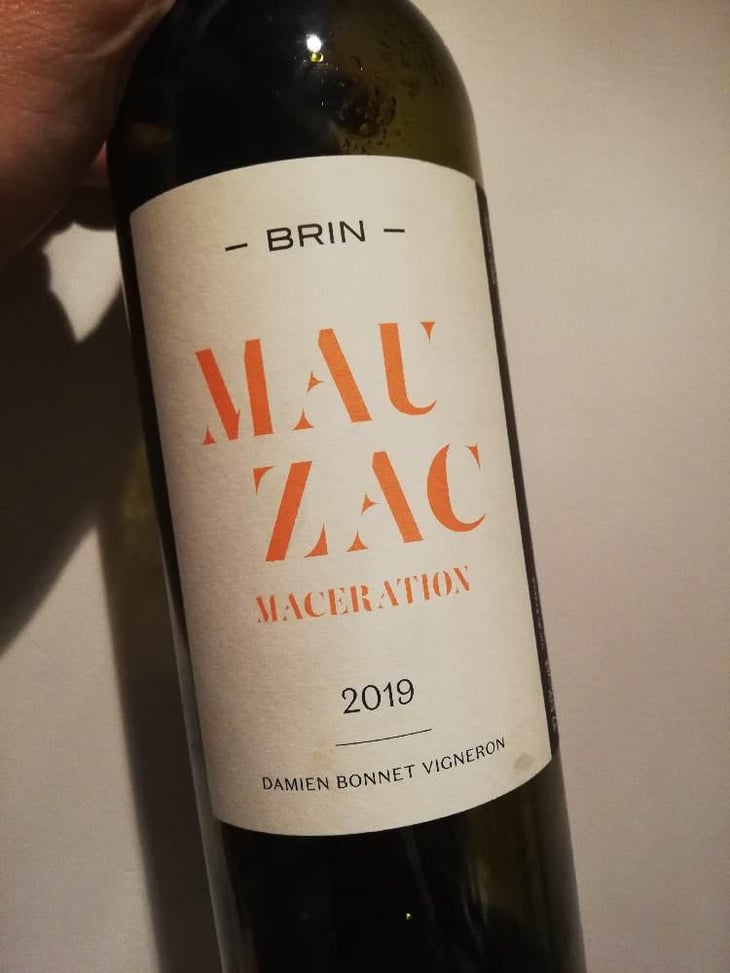 Mauzac Macération - Domaine de Brin - Damien Bonnet 