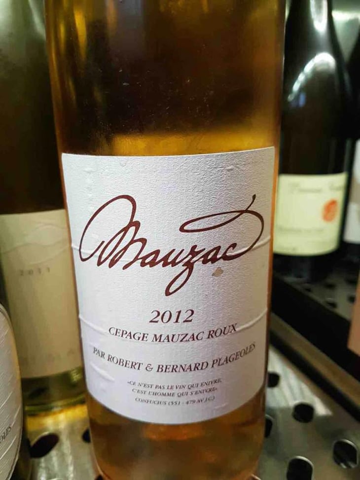 Mauzac Roux - Domaine Plageoles - Bernard, Florent & Romain Plageoles 