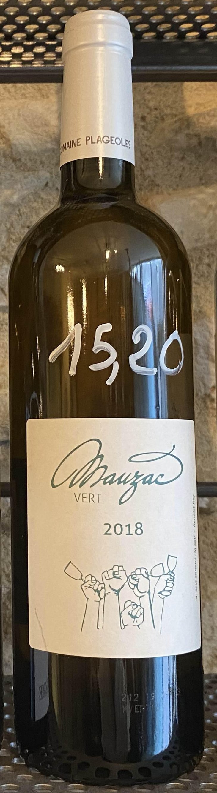 Mauzac Vert - Domaine Plageoles - Bernard, Florent & Romain Plageoles 