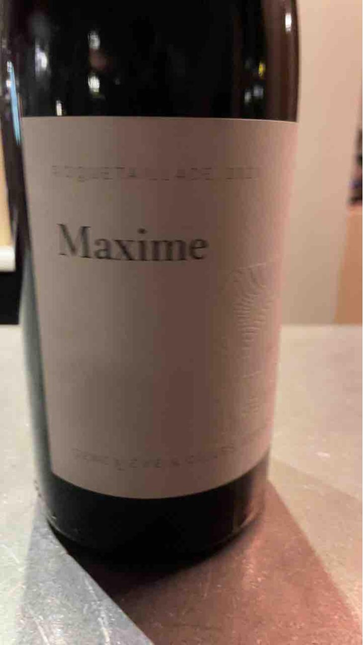 Maxime (new label) - Les Hautes Terres - Gilles Azam et Genneviève de Groot 