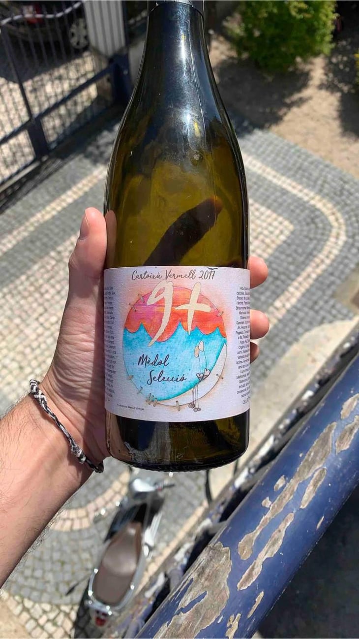 Mèdol Selecció Cartoixà Vermell - Celler 9+ - Moises Virgili i Rovira 