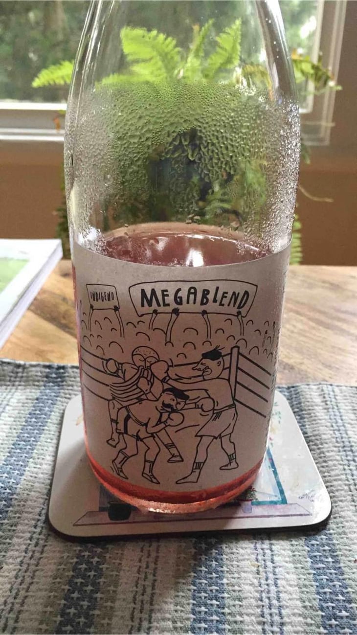Megablend Rosato - Cantina Indigeno (TEMPORARILY CLOSED) - Alfredo Giugno, Loreto Lamolinara, Nicola Reginaldi 