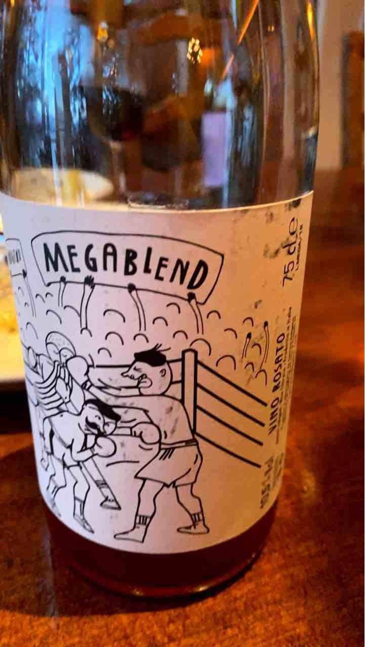 Megablend Rosato - Cantina Indigeno (TEMPORARILY CLOSED) - Alfredo Giugno, Loreto Lamolinara, Nicola Reginaldi 