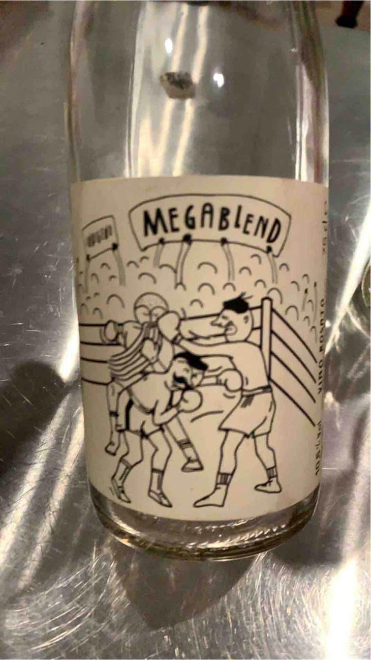Megablend Rosato - Cantina Indigeno (TEMPORARILY CLOSED) - Alfredo Giugno, Loreto Lamolinara, Nicola Reginaldi 