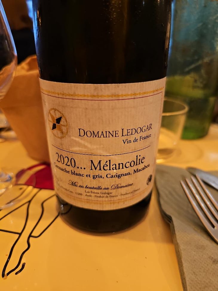 Mélancolie - Domaine Ledogar - Xavier, Mathieu & Benoît Ledogar 
