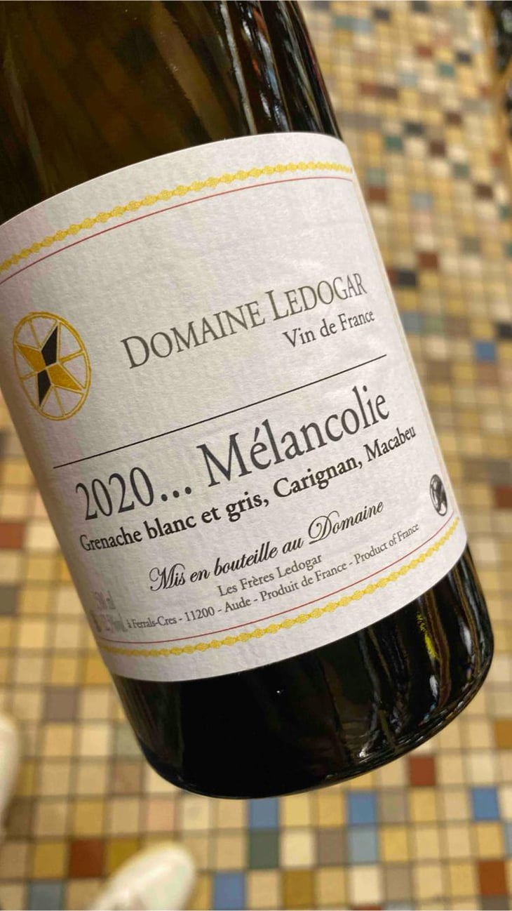 Mélancolie - Domaine Ledogar - Xavier, Mathieu & Benoît Ledogar 