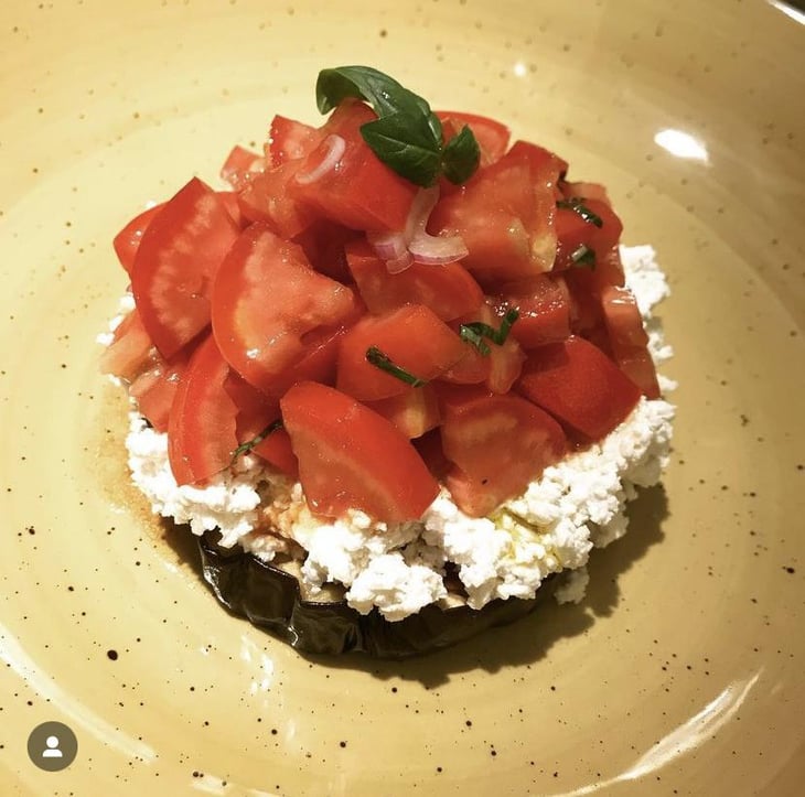 Melanzana Al Forno, Ricotta Di Pecora, Pomodori - Colombo e Marzoli Caffe con Cucina - 630845